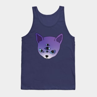 Alien kitty,cat and outer space Tank Top